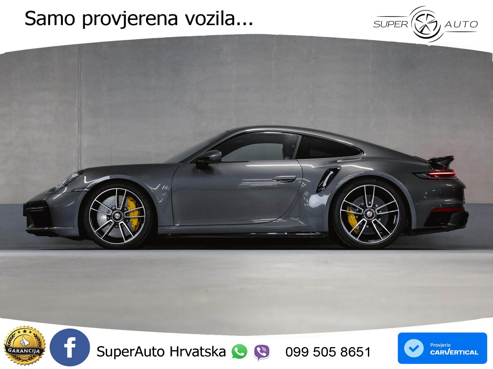 Porsche 911 Turbo S 3.8 (650 KS) PDK LED+GR SJED+ACC