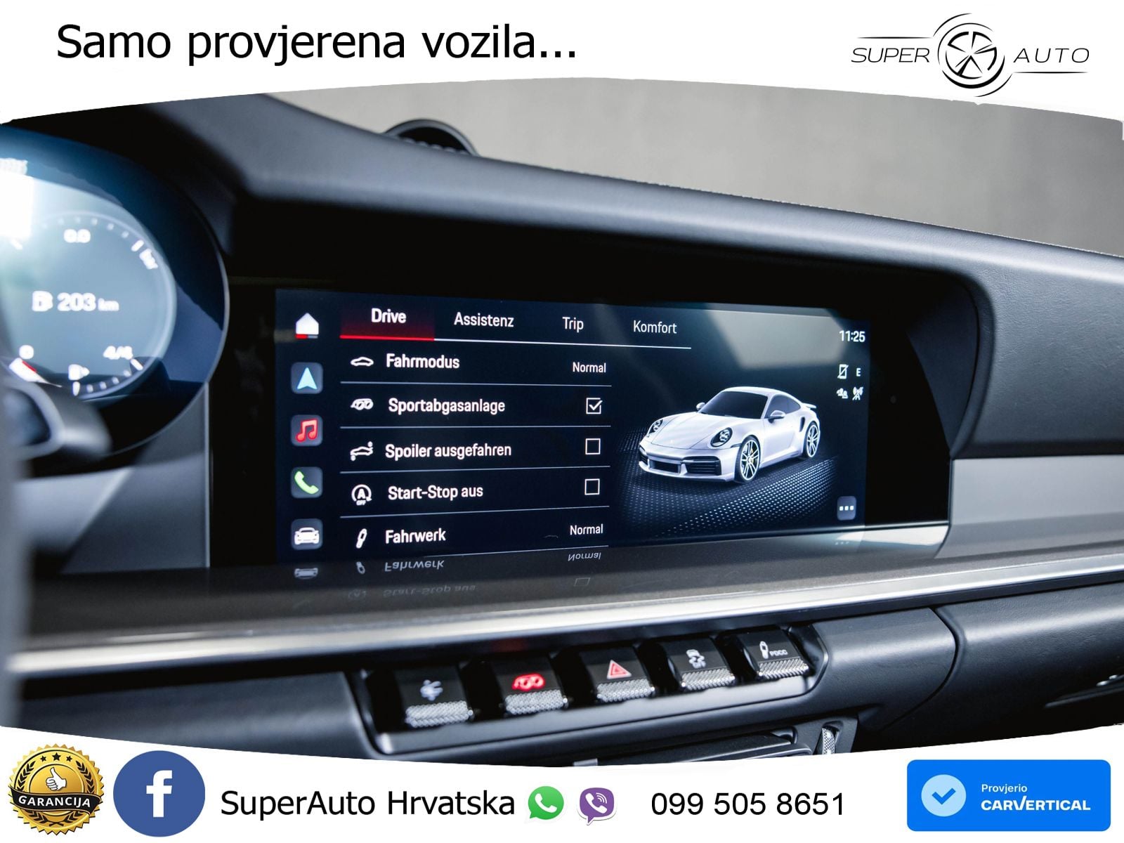 Porsche 911 Turbo S 3.8 (650 KS) PDK LED+GR SJED+ACC