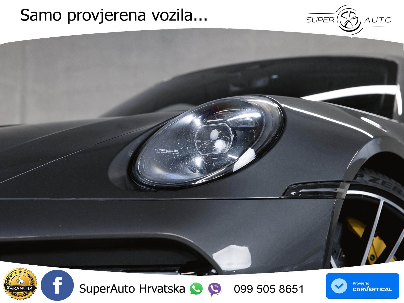 Porsche 911 Turbo S 3.8 (650 KS) PDK LED+GR SJED+ACC