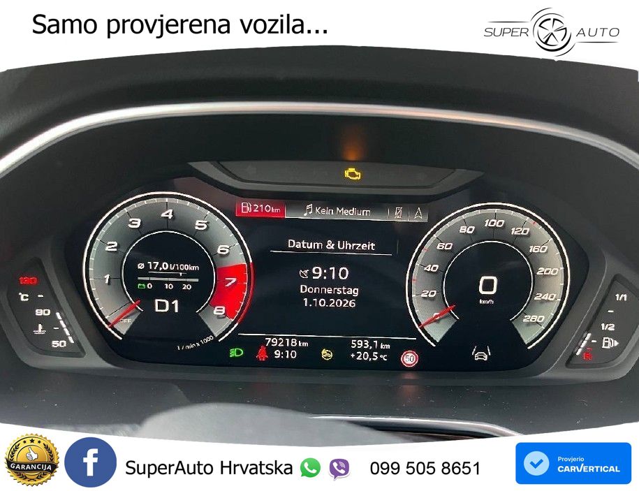 Audi Q3 35 TFSI (150 KS) S tronic S line LED+GR SJED+ACC
