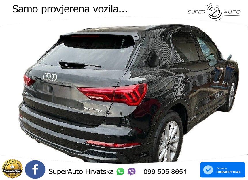 Audi Q3 35 TFSI (150 KS) S tronic S line LED+GR SJED+ACC