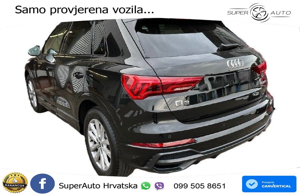 Audi Q3 35 TFSI (150 KS) S tronic S line LED+GR SJED+ACC