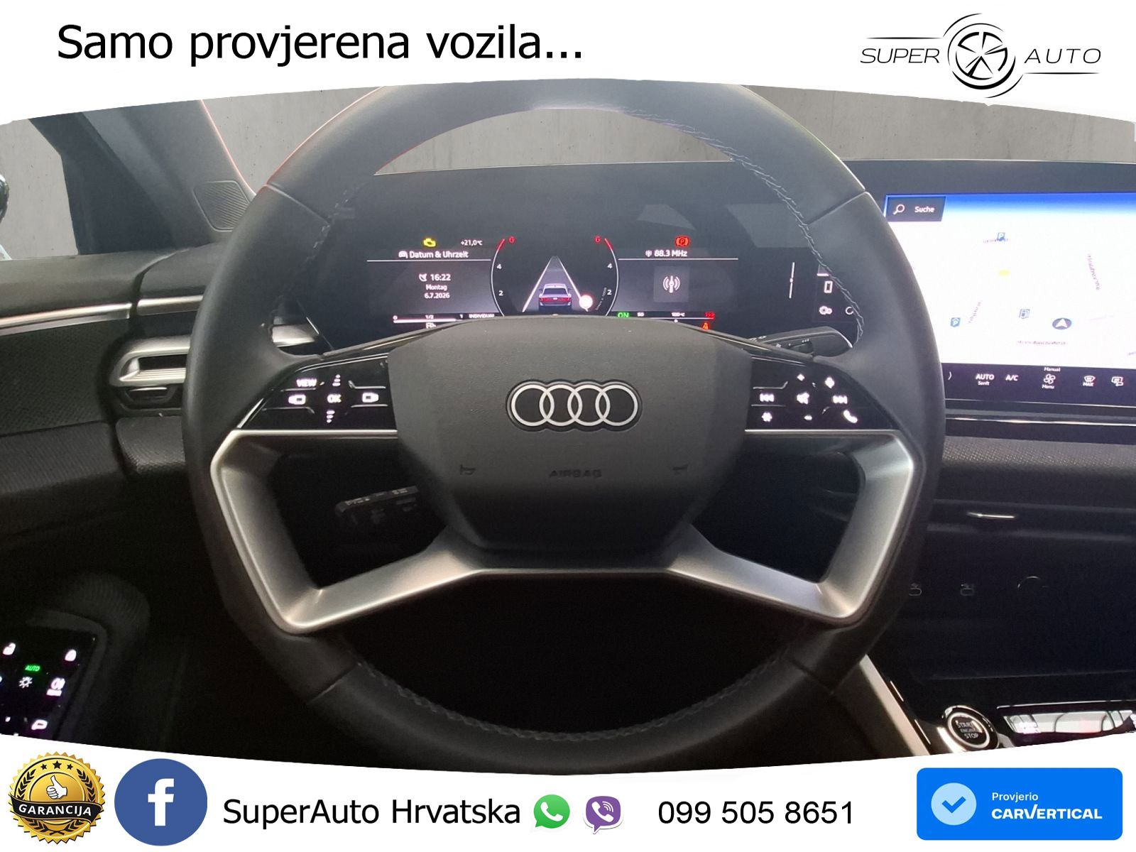 Audi A6 2.0 TDI (204 KS) S tronic LED+GR SJED+ACC