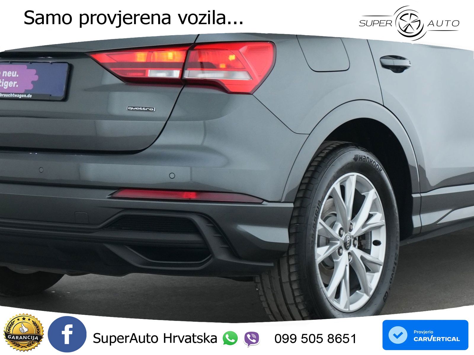 Audi Q3 40 TDI (200 KS) quattro S tronic S line LED+GR SJED+ACC