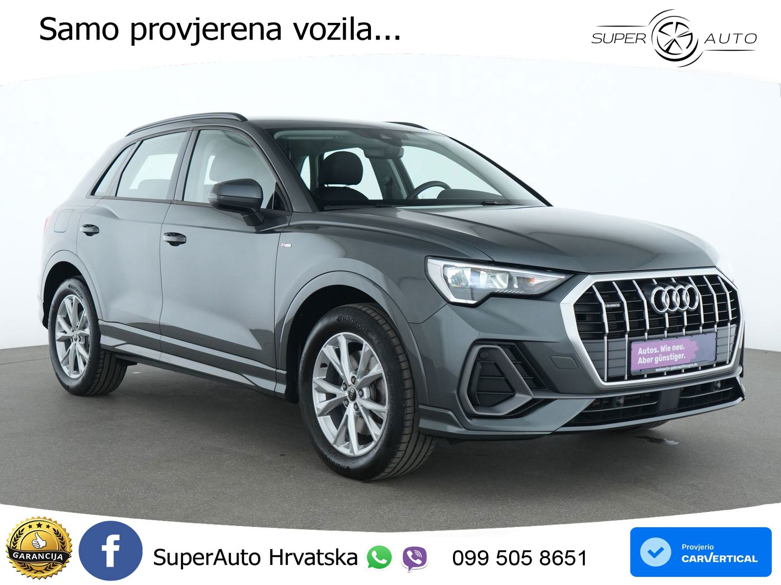 Audi Q3 40 TDI (200 KS) quattro S tronic S line LED+GR SJED+ACC