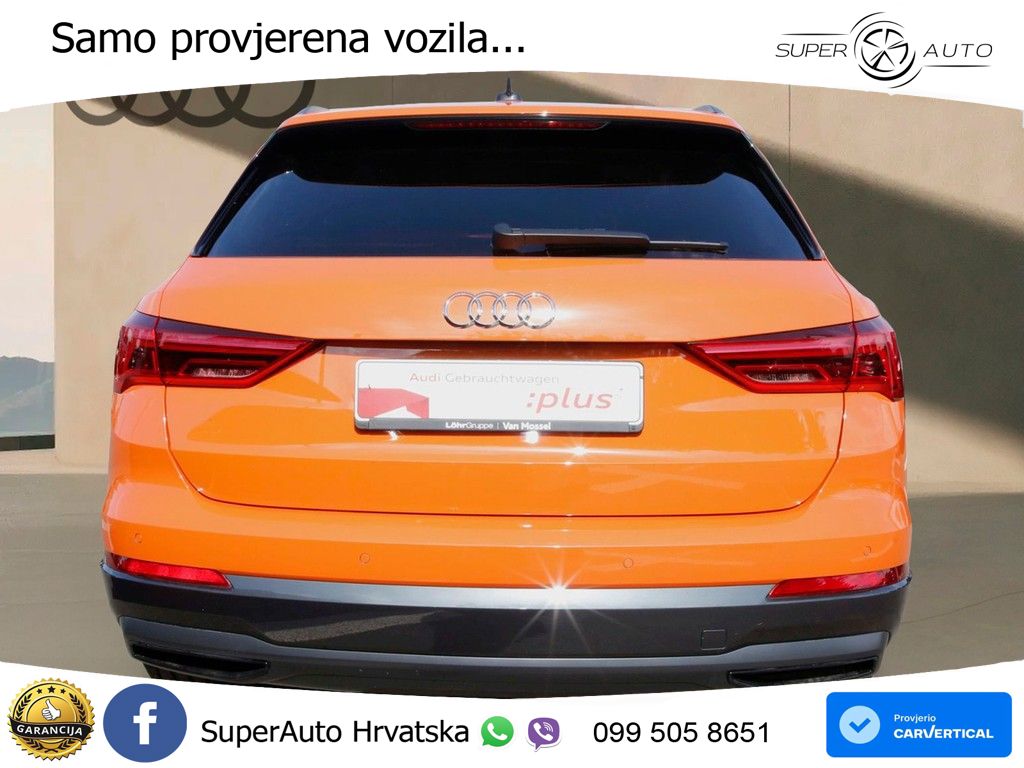 Audi Q3 35 TFSI (150 KS) S tronic advanced LED+GR SJED+ACC