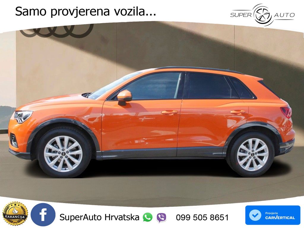 Audi Q3 35 TFSI (150 KS) S tronic advanced LED+GR SJED+ACC