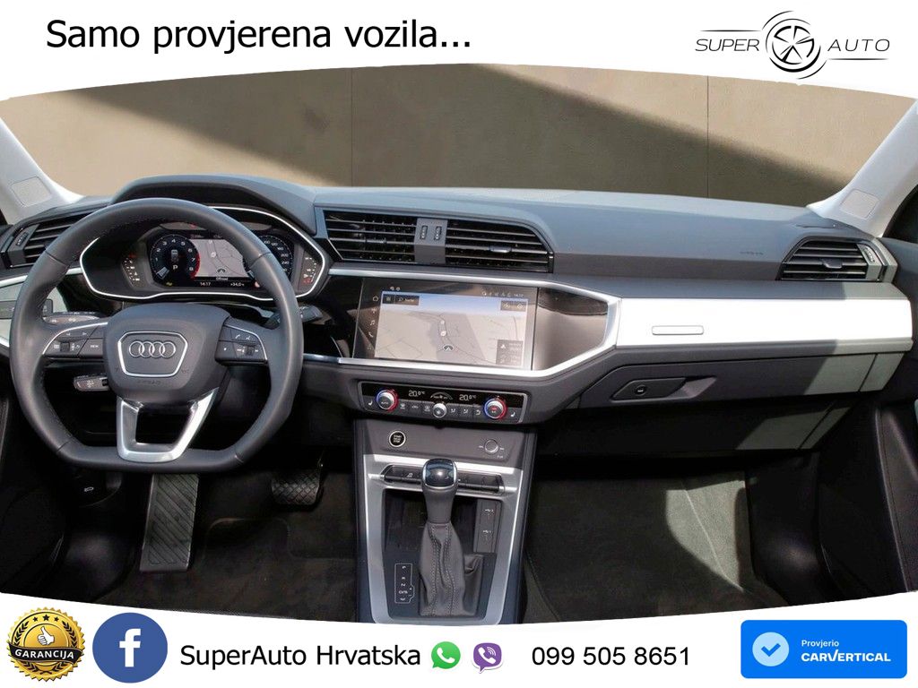 Audi Q3 35 TFSI (150 KS) S tronic advanced LED+GR SJED+ACC