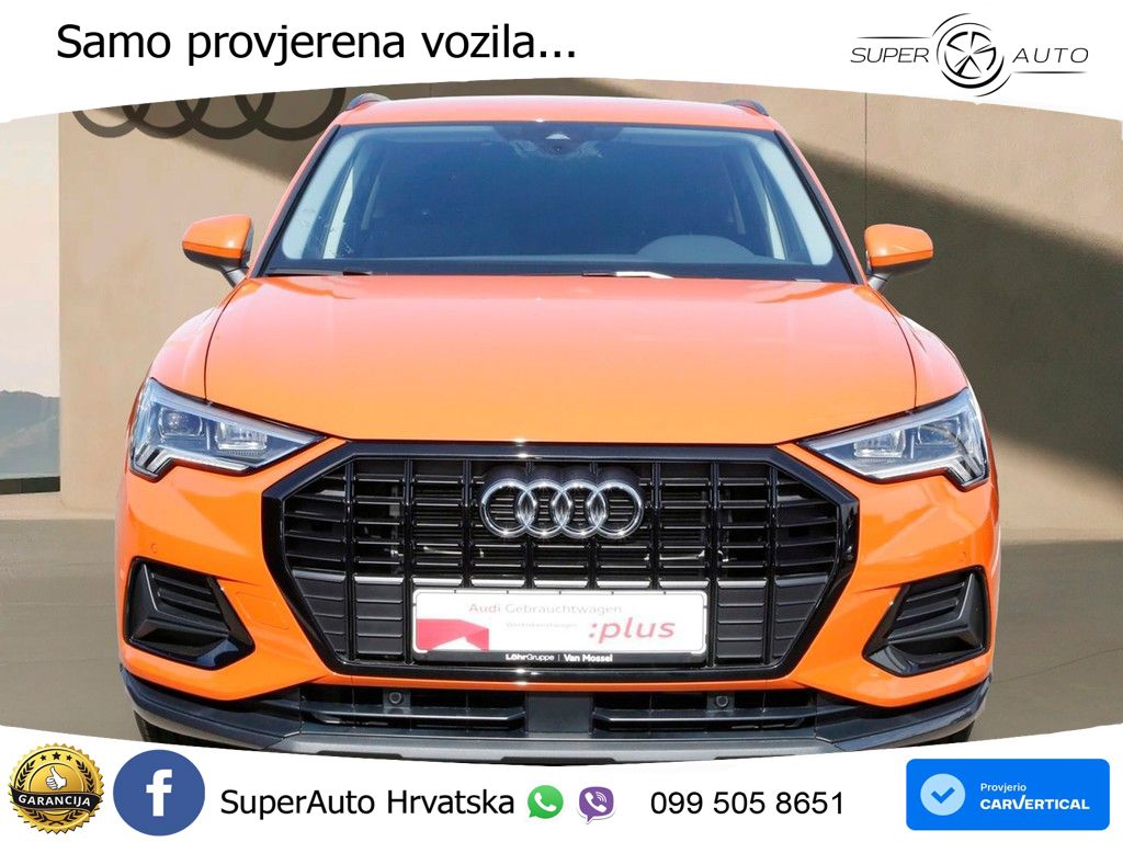 Audi Q3 35 TFSI (150 KS) S tronic advanced LED+GR SJED+ACC