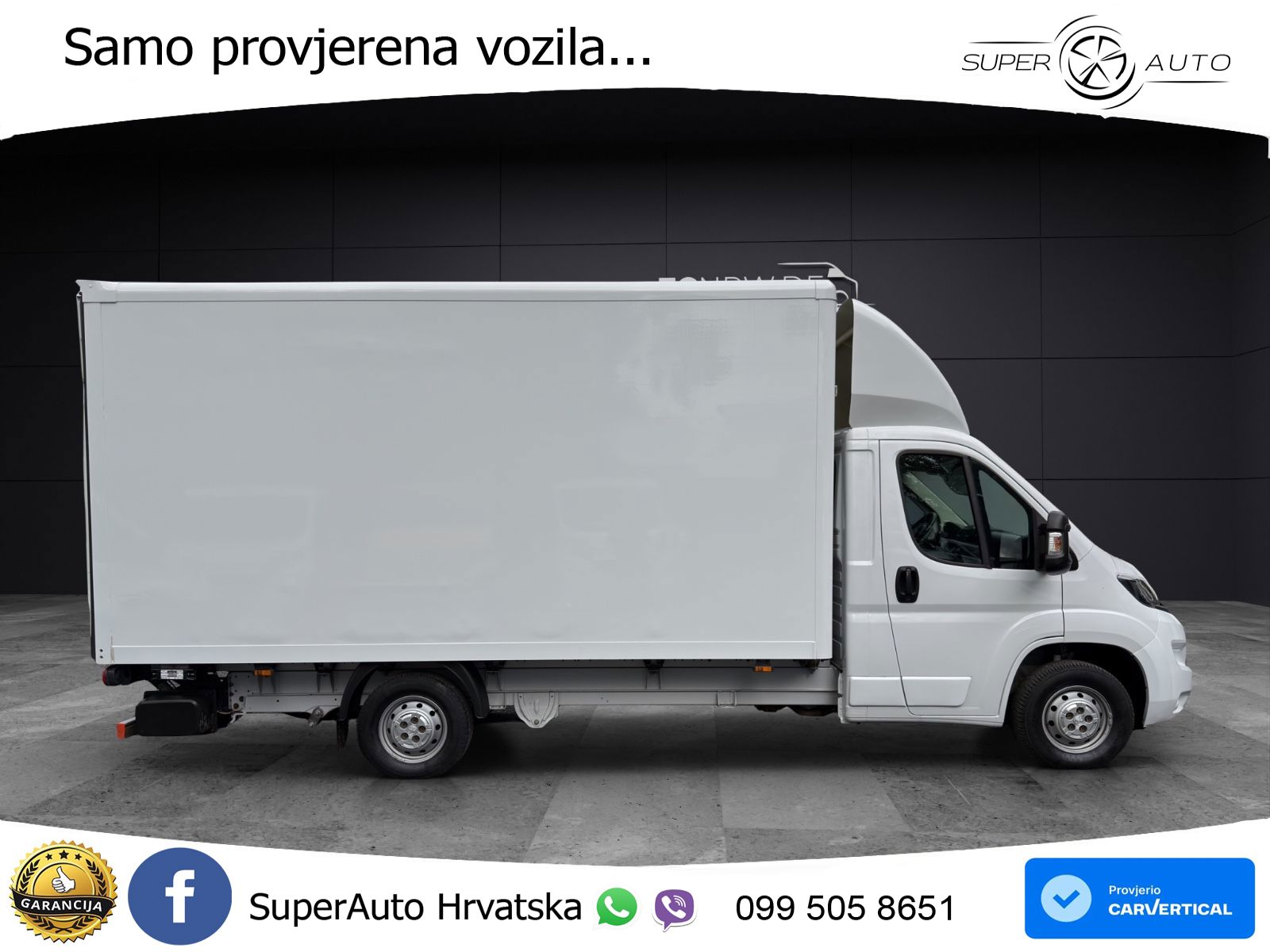 Peugeot Boxer Koffer Ladebordwand Klima Tempomat*88 Tkm* 165 KS