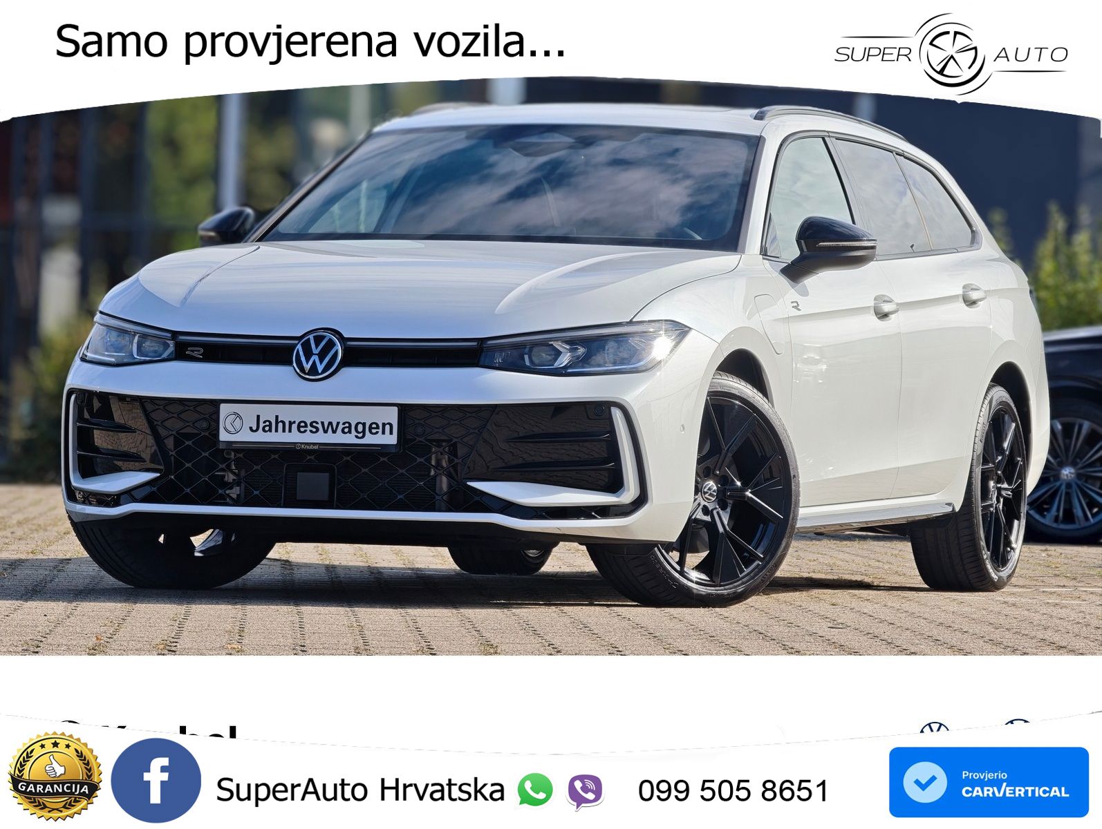 Volkswagen Passat Variant 1.5 TSI (272 KS) eHybrid DSG R-Line MATRIX+GR SJED+KAM