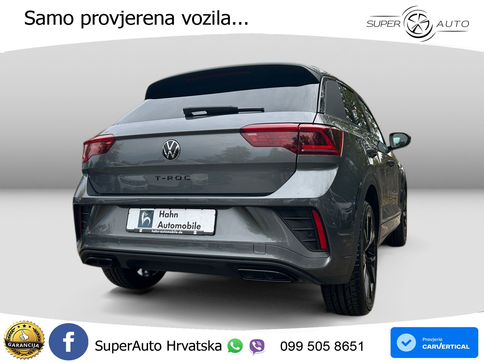 Volkswagen T-Roc 1.5 TSI (150 KS) DSG LED+GR SJED+ACC