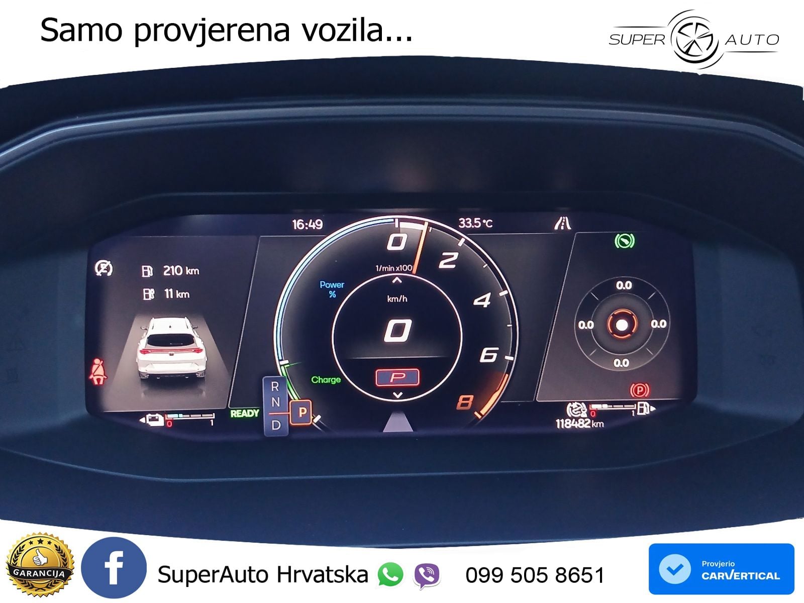 Cupra Formentor 1.4 TSI (204 KS) e-Hybrid DSG LED+GR SJED+ACC