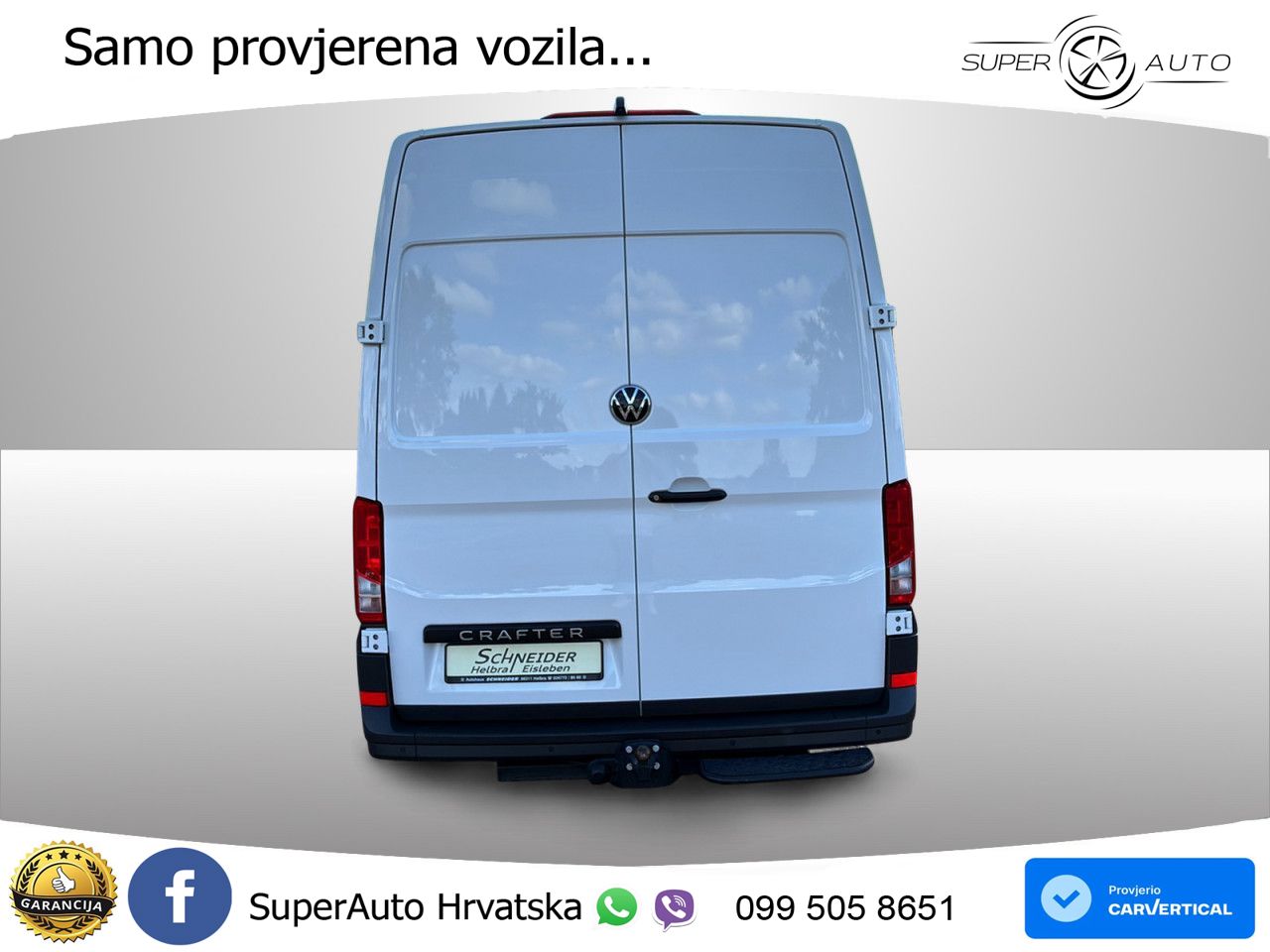 Volkswagen CRAFTER KASTEN 35 2.0 TDI FWD AZV+LED+CAM 140 KS
