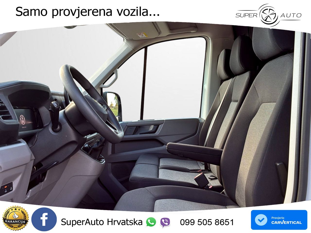 Volkswagen CRAFTER KASTEN 35 2.0 TDI FWD AZV+LED+CAM 140 KS
