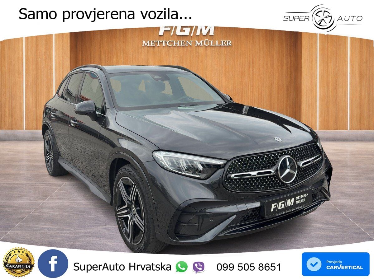 Mercedes GLC 220d (197 KS) 4MATIC 9G-TRONIC AMG LED+GR SJED+ACC
