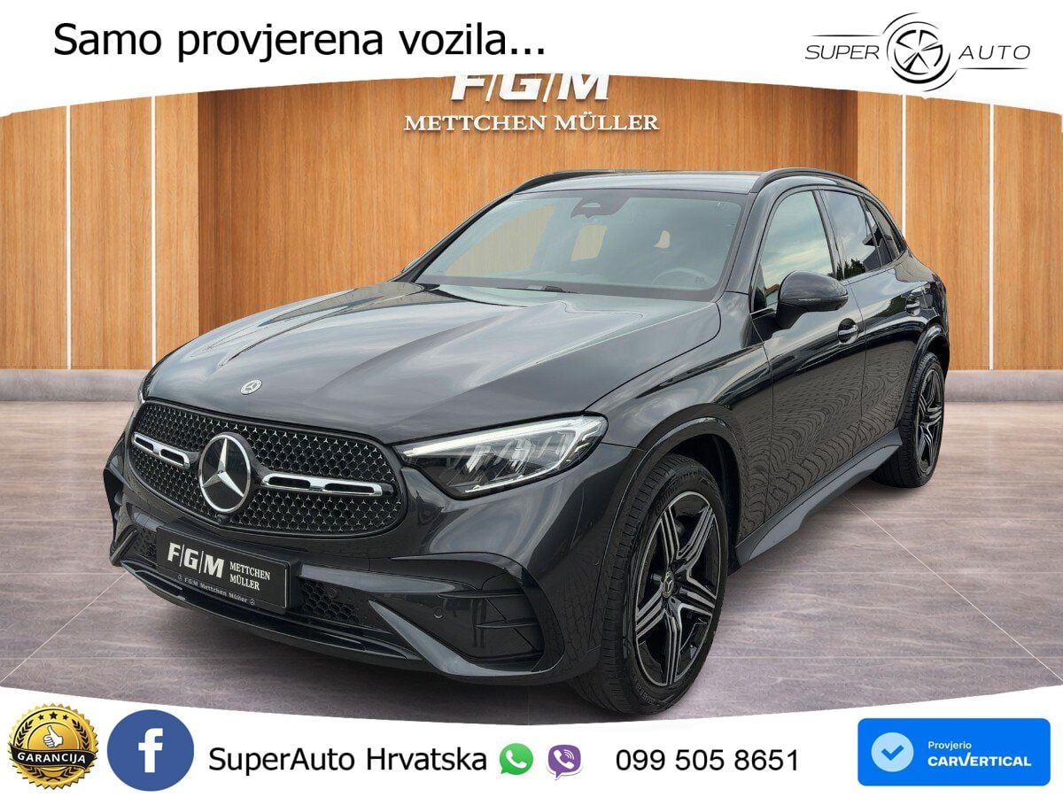 Mercedes GLC 220d (197 KS) 4MATIC 9G-TRONIC AMG LED+GR SJED+ACC