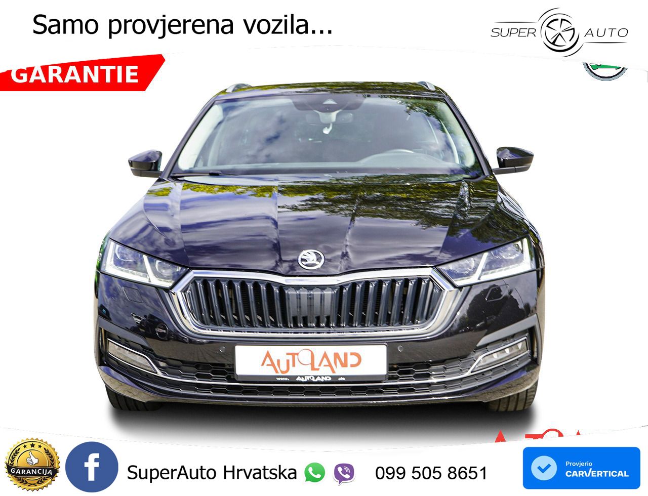 Škoda Octavia Combi 1.5 TSI (150 KS) LED+GR SJED+ACC