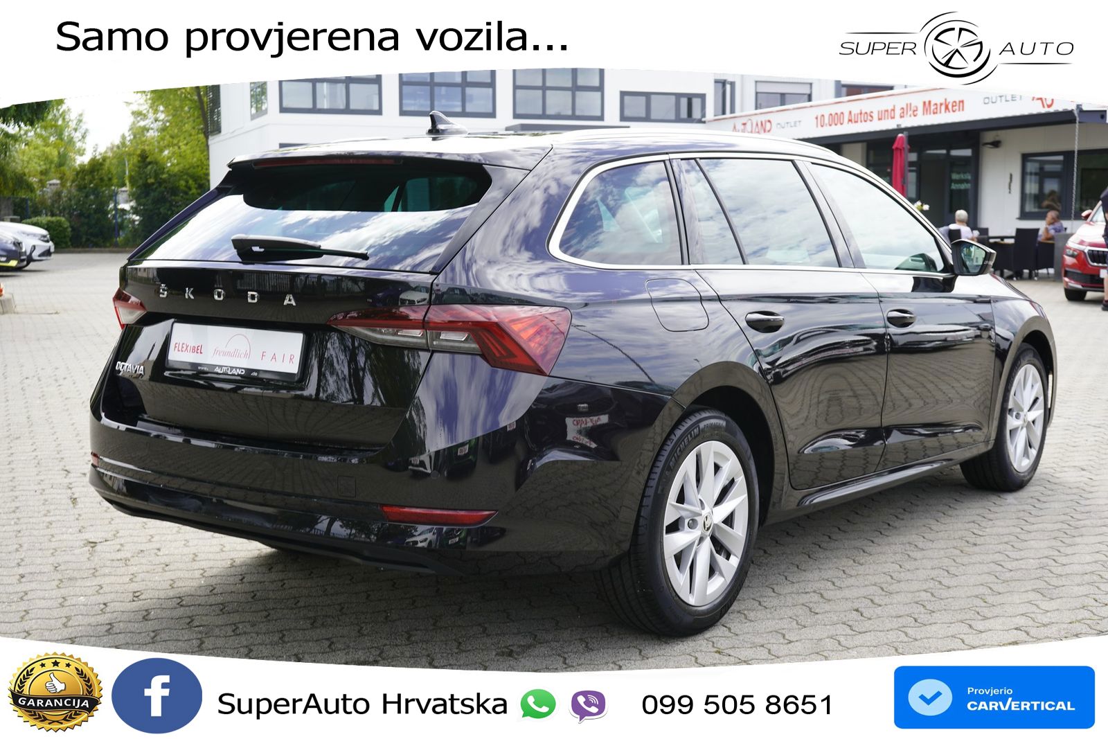 Škoda Octavia Combi 1.5 TSI (150 KS) LED+GR SJED+ACC