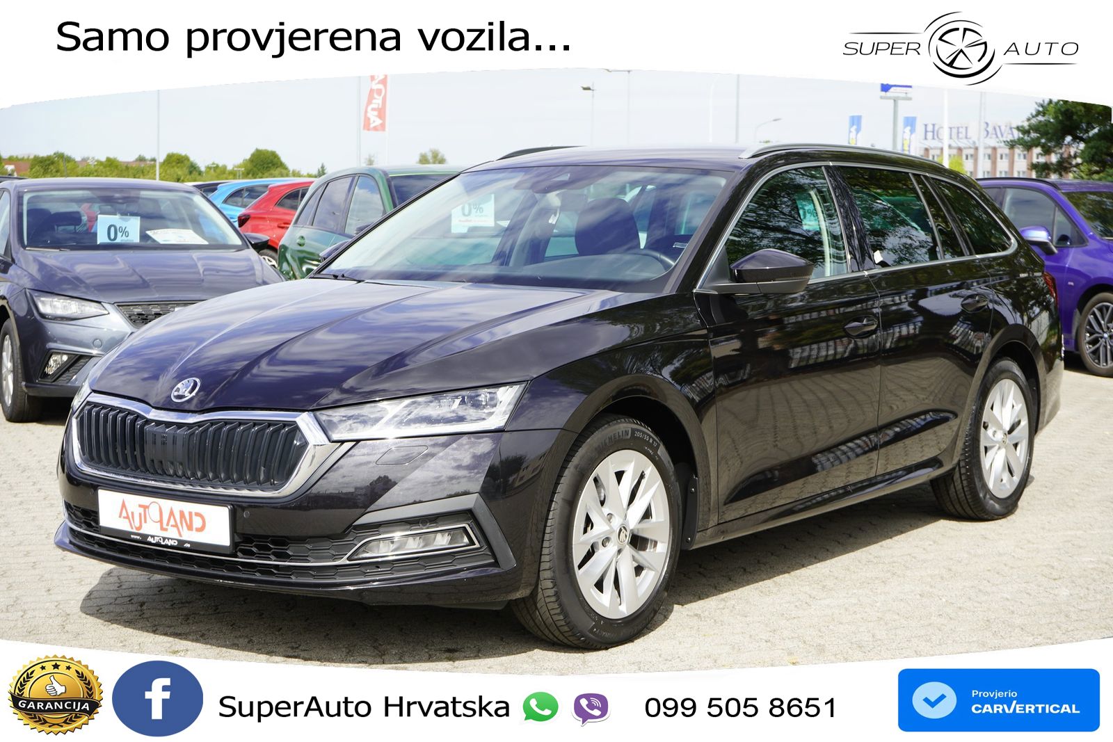 Škoda Octavia Combi 1.5 TSI (150 KS) LED+GR SJED+ACC
