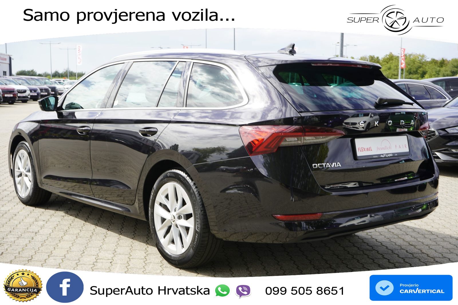 Škoda Octavia Combi 1.5 TSI (150 KS) LED+GR SJED+ACC