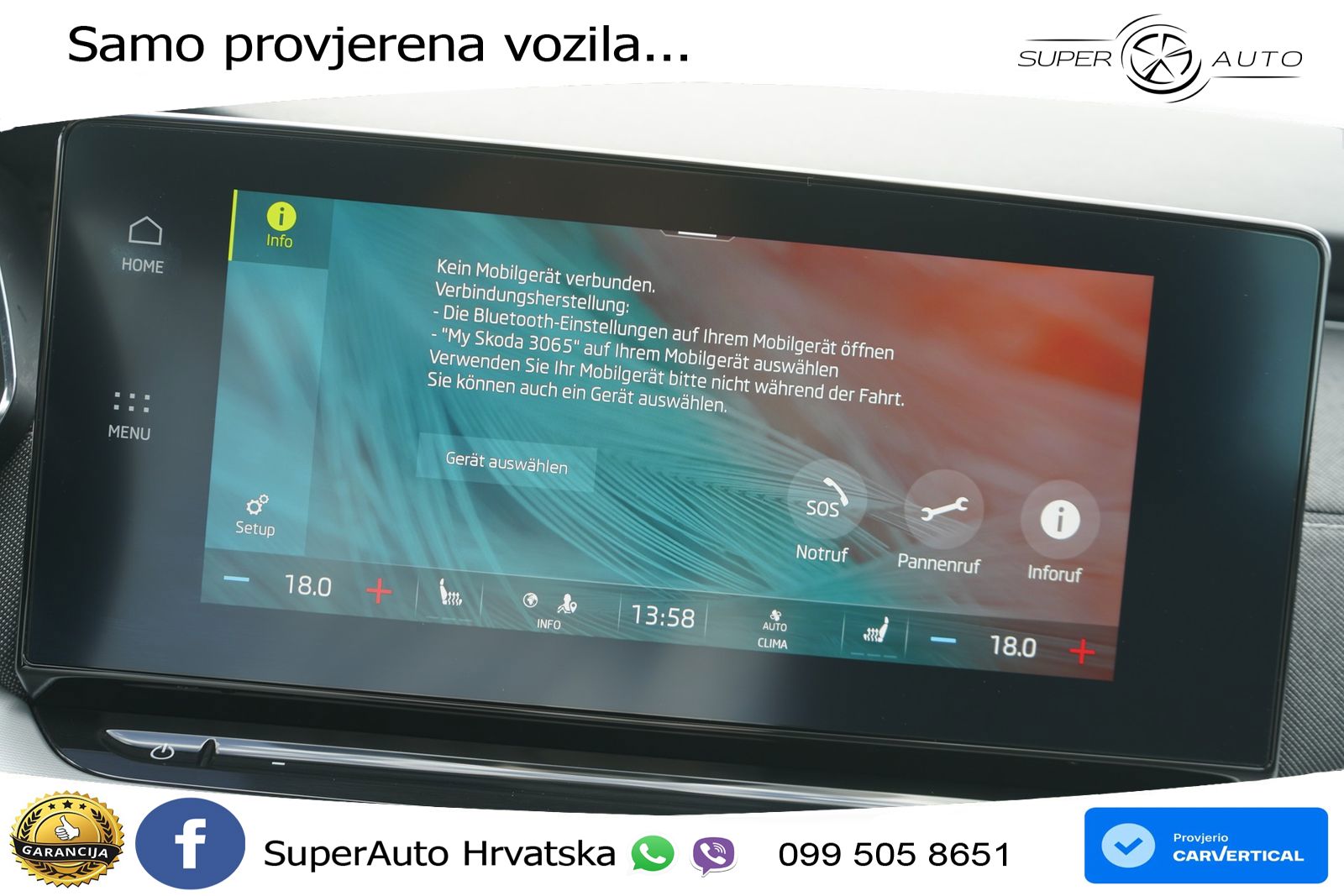 Škoda Octavia Combi 1.5 TSI (150 KS) LED+GR SJED+ACC
