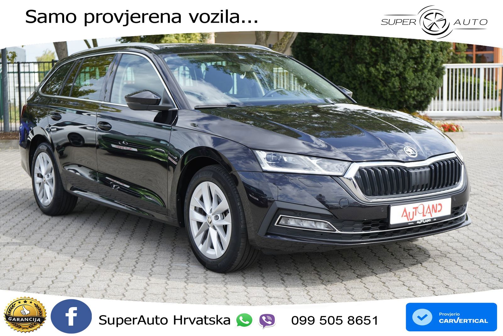 Škoda Octavia Combi 1.5 TSI (150 KS) LED+GR SJED+ACC