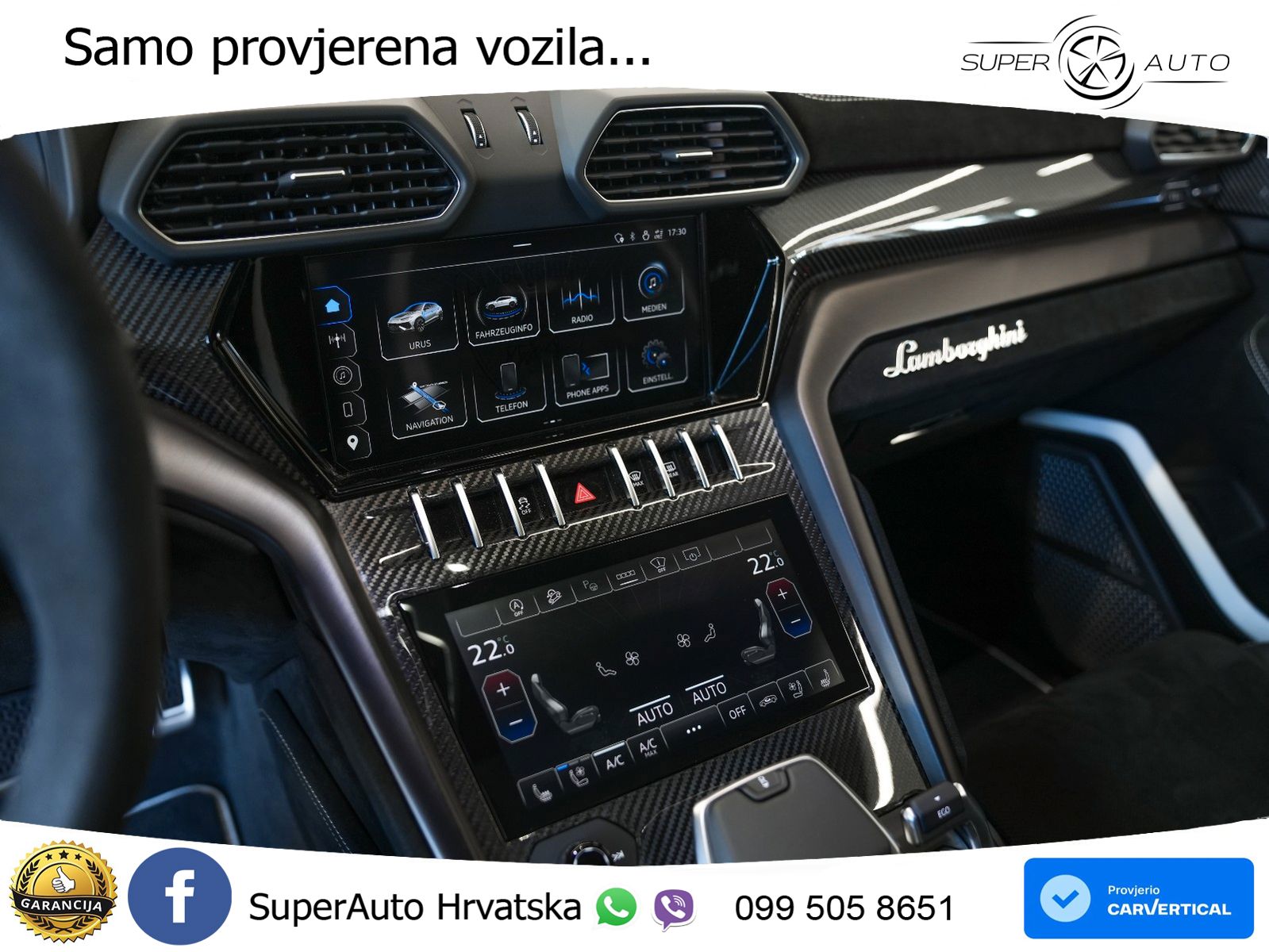 Lamborghini Urus S 4.0 V8 (666 KS) 4WD Automatic LED+GR SJED+ACC