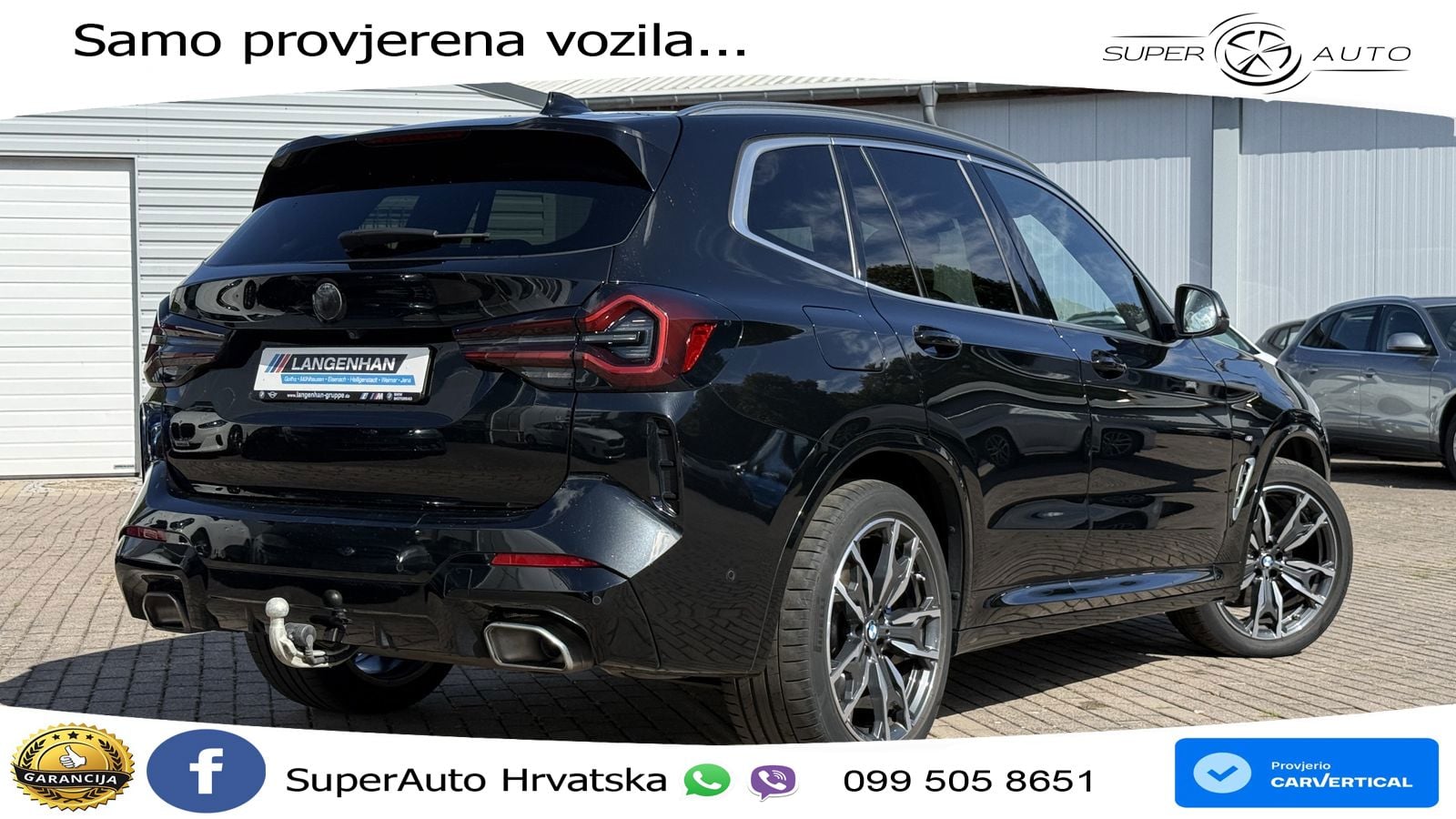 BMW X3 30d xDrive Steptronic M Sport LED+GR SJED+ACC