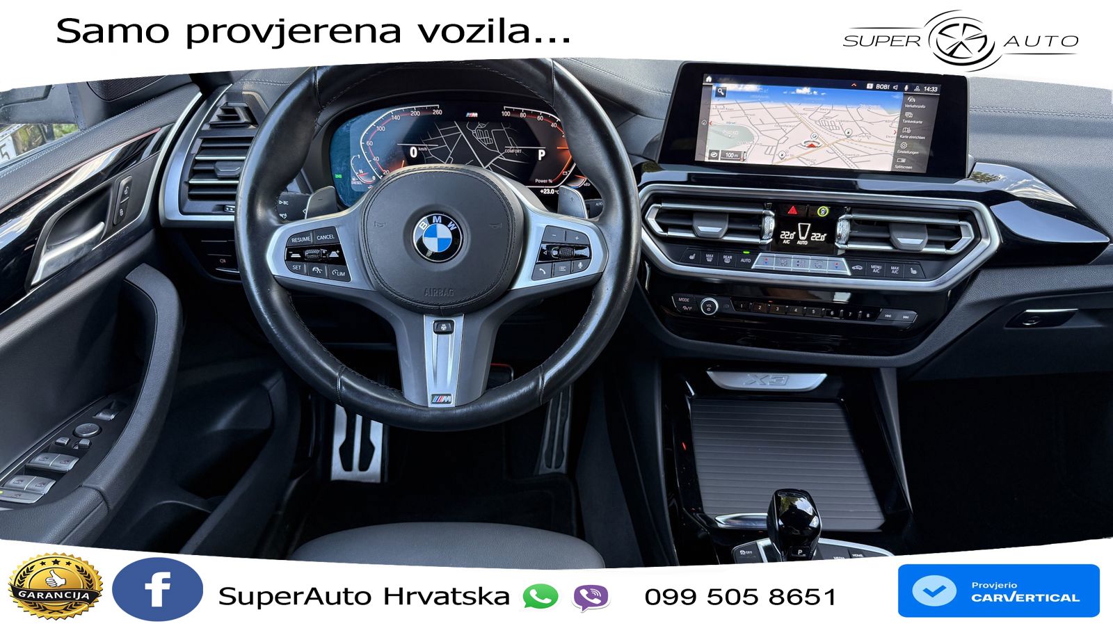 BMW X3 30d xDrive Steptronic M Sport LED+GR SJED+ACC