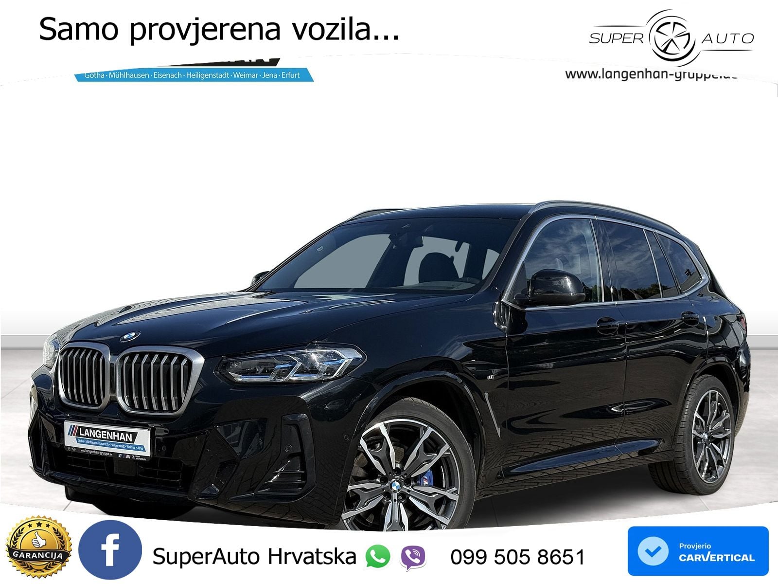 BMW X3 30d xDrive Steptronic M Sport LED+GR SJED+ACC