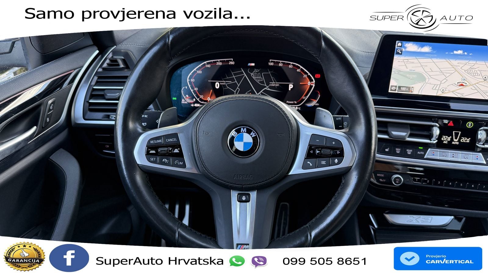 BMW X3 30d xDrive Steptronic M Sport LED+GR SJED+ACC