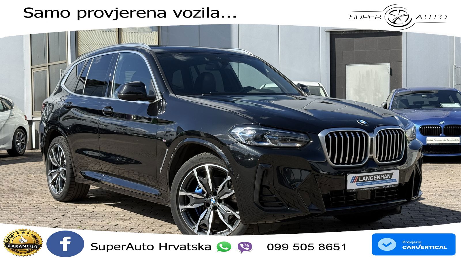 BMW X3 30d xDrive Steptronic M Sport LED+GR SJED+ACC