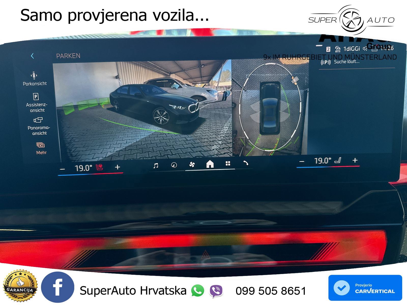 BMW 520i (208 KS) Steptronic M Sport ACC+HEAD+4xGR SJED+360+PANO