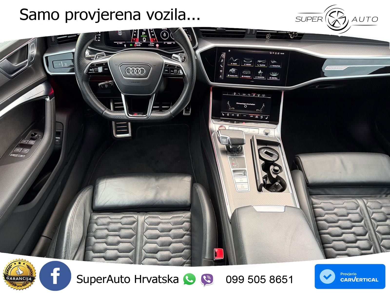 Audi RS7 4.0 TFSI V8 (600 KS) quattro tiptronic LED+GR SJED+ACC