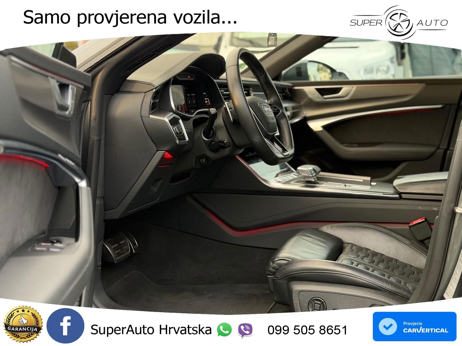 Audi RS7 4.0 TFSI V8 (600 KS) quattro tiptronic LED+GR SJED+ACC