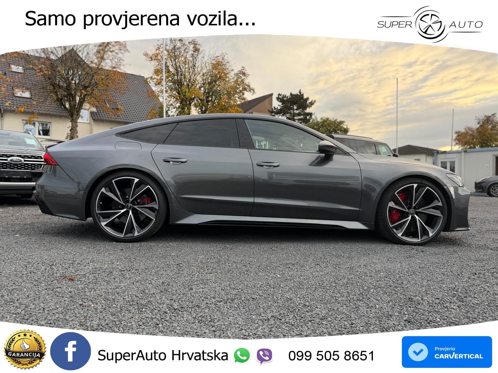 Audi RS7 4.0 TFSI V8 (600 KS) quattro tiptronic LED+GR SJED+ACC