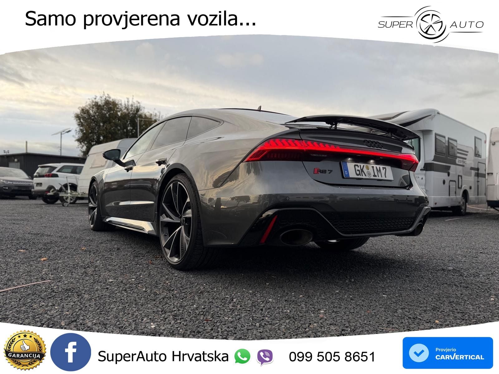 Audi RS7 4.0 TFSI V8 (600 KS) quattro tiptronic LED+GR SJED+ACC