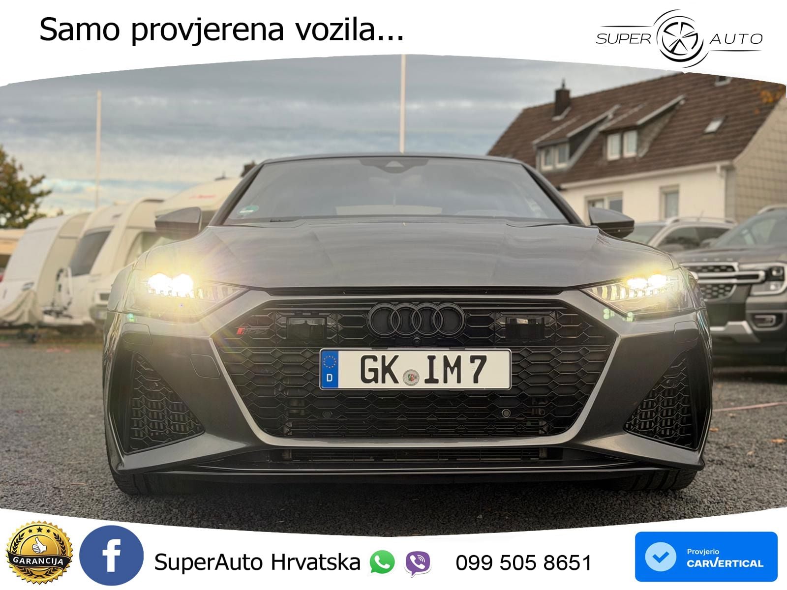Audi RS7 4.0 TFSI V8 (600 KS) quattro tiptronic LED+GR SJED+ACC