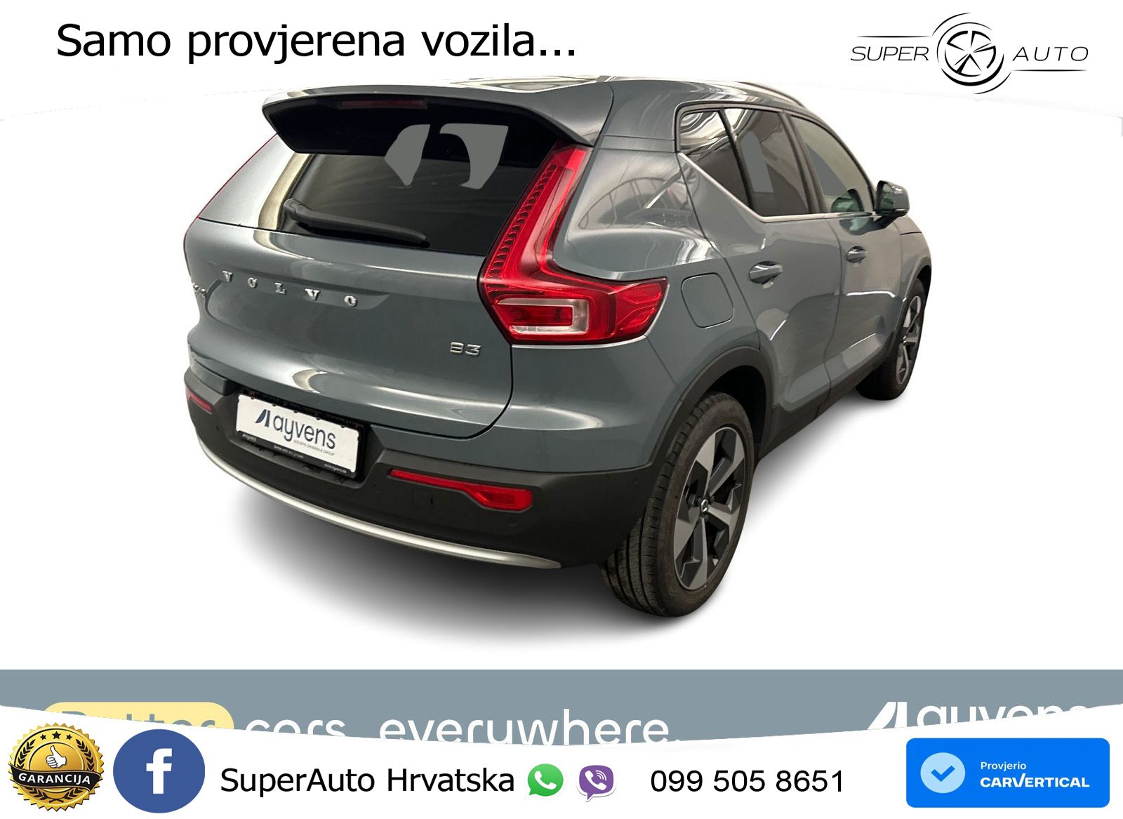 Volvo XC40 2.0 B3 163 KS Automatic LED+GR SJED+ACC