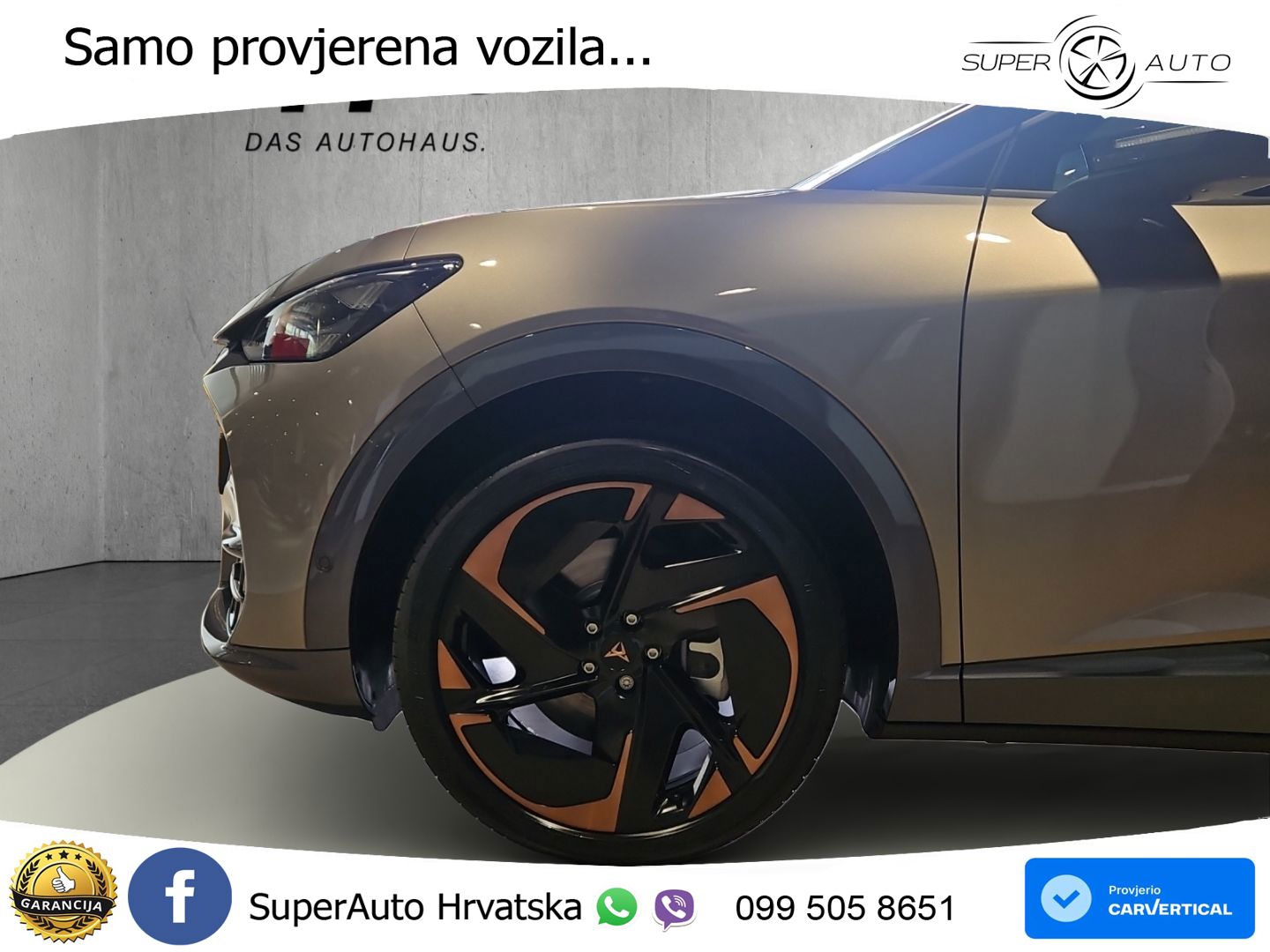 Cupra Tavascan 82 kWh (340 KS)  4WD VZ MATRIX+GR SJED+KAM