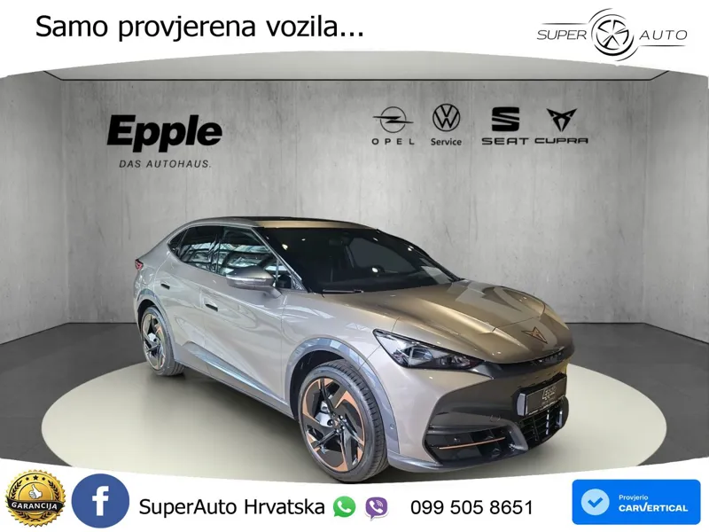 Cupra Tavascan 82 kWh (340 KS)  4WD VZ MATRIX+GR SJED+KAM