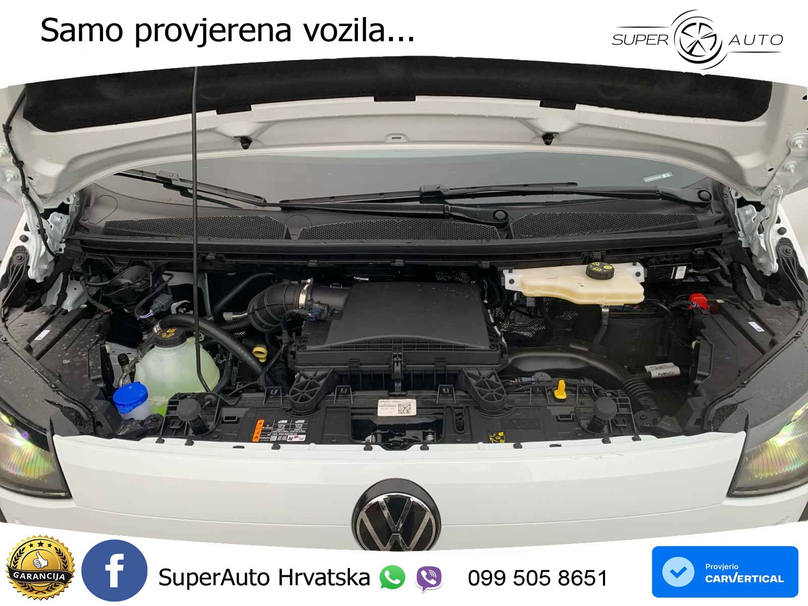Volkswagen T7 Transporter Kasten LR LANG Autom. FLÜGEL*CAM* 150 KS