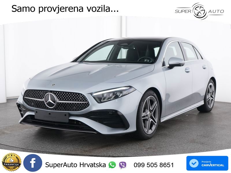 Mercedes-Benz A 200 7G-DCT AMG ACC+GR SJED+360+PANO