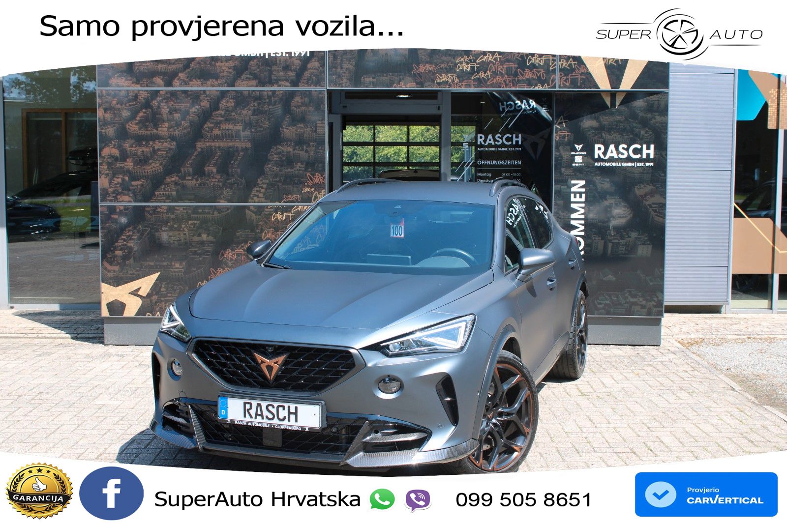 Cupra Formentor VZ5 2.5 TSI (390 KS) 4Drive DSG LED+GR SJED+ACC