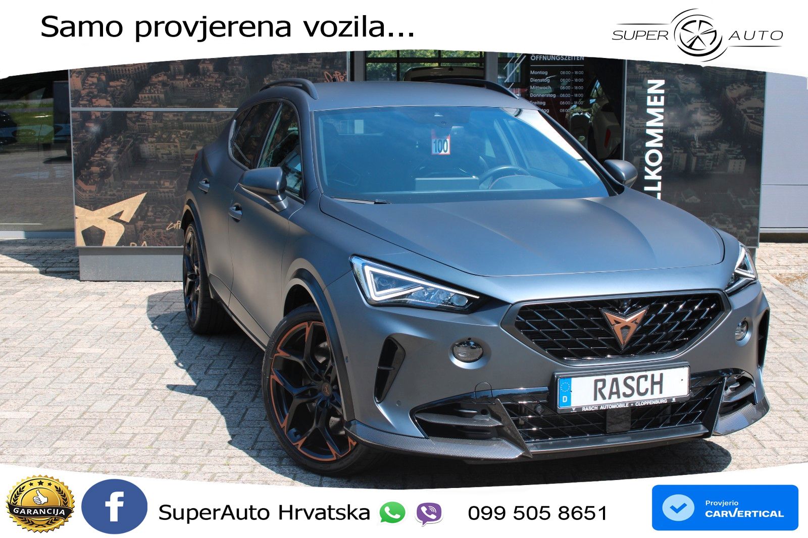 Cupra Formentor VZ5 2.5 TSI (390 KS) 4Drive DSG LED+GR SJED+ACC