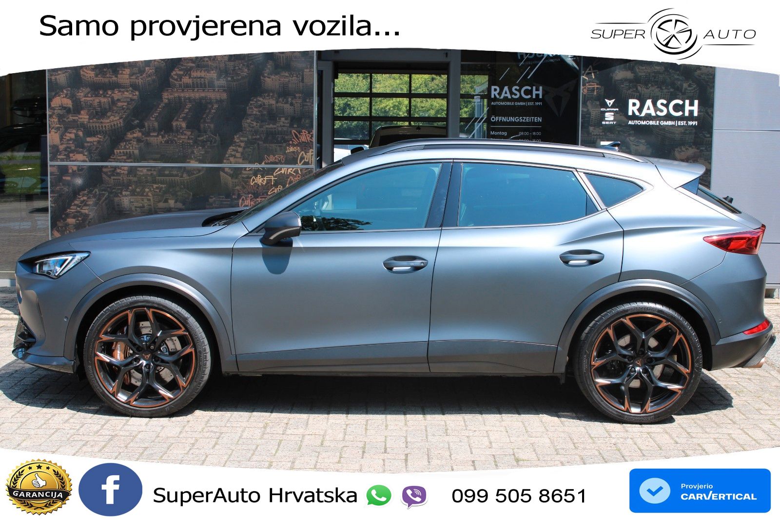 Cupra Formentor VZ5 2.5 TSI (390 KS) 4Drive DSG LED+GR SJED+ACC