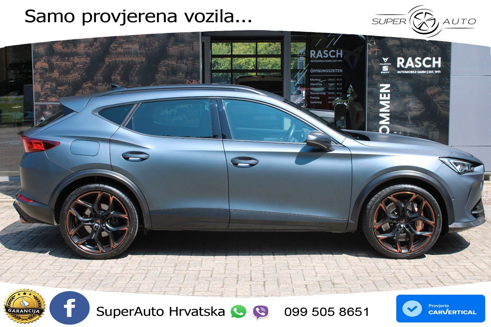 Cupra Formentor VZ5 2.5 TSI (390 KS) 4Drive DSG LED+GR SJED+ACC
