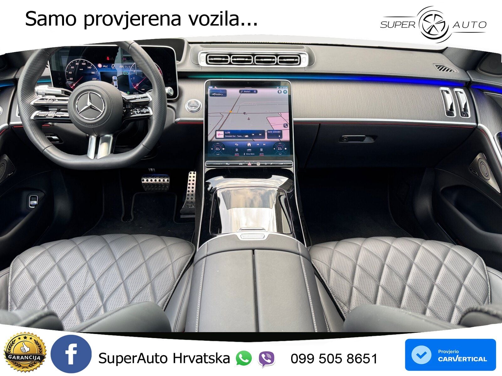 Mercedes S 500 (449 KS) EQ Boost 4MATIC 9G-TRONIC AMG ACC+HEAD+4xGR SJED+360+PANO
