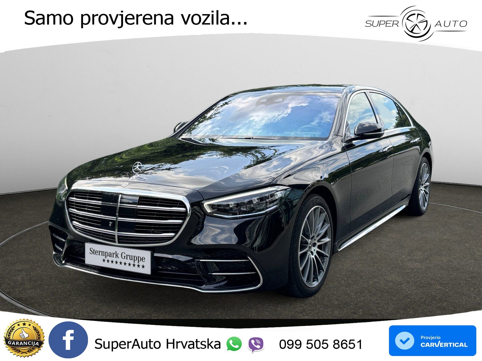 Mercedes S 500 (449 KS) EQ Boost 4MATIC 9G-TRONIC AMG ACC+HEAD+4xGR SJED+360+PANO